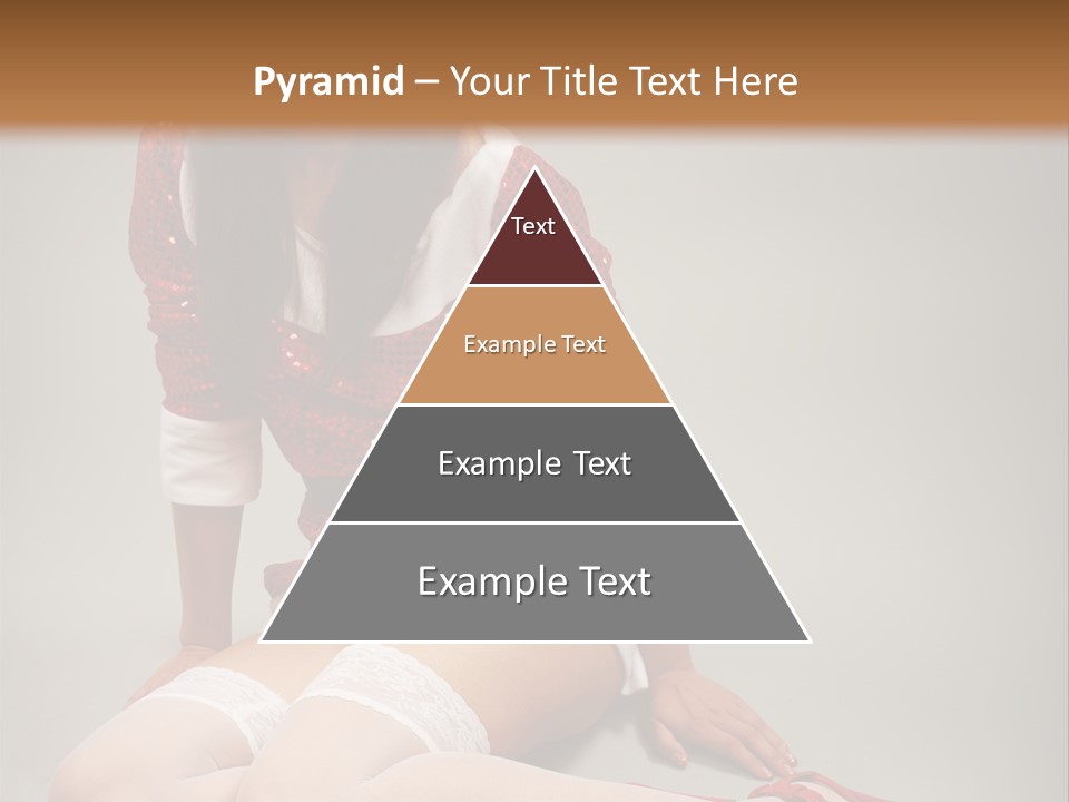 Lady Santa Beautiful PowerPoint Template