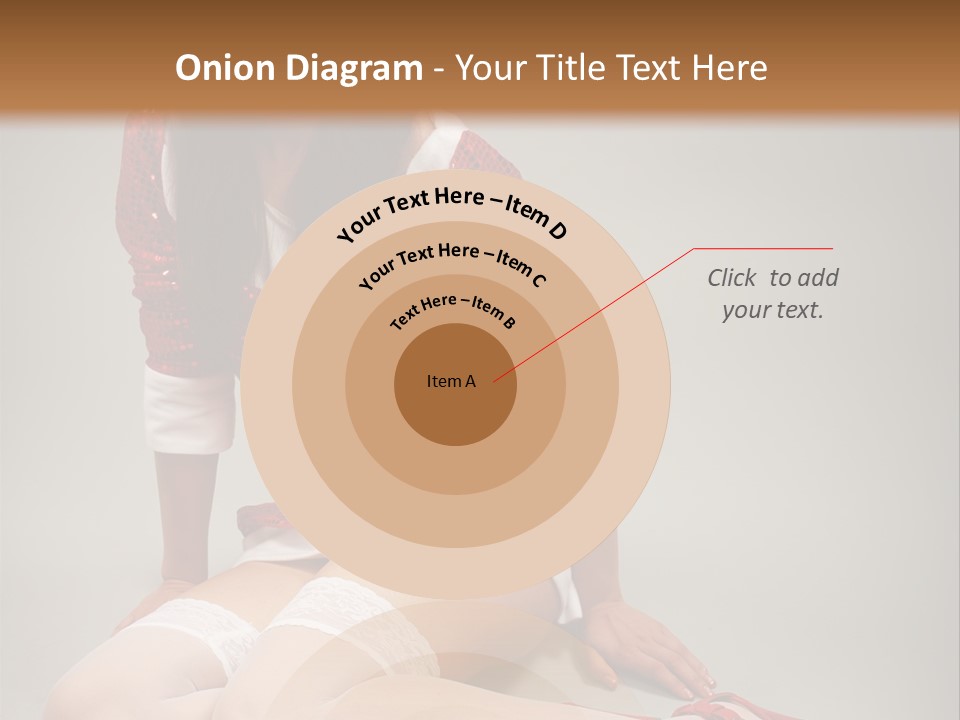 Lady Santa Beautiful PowerPoint Template