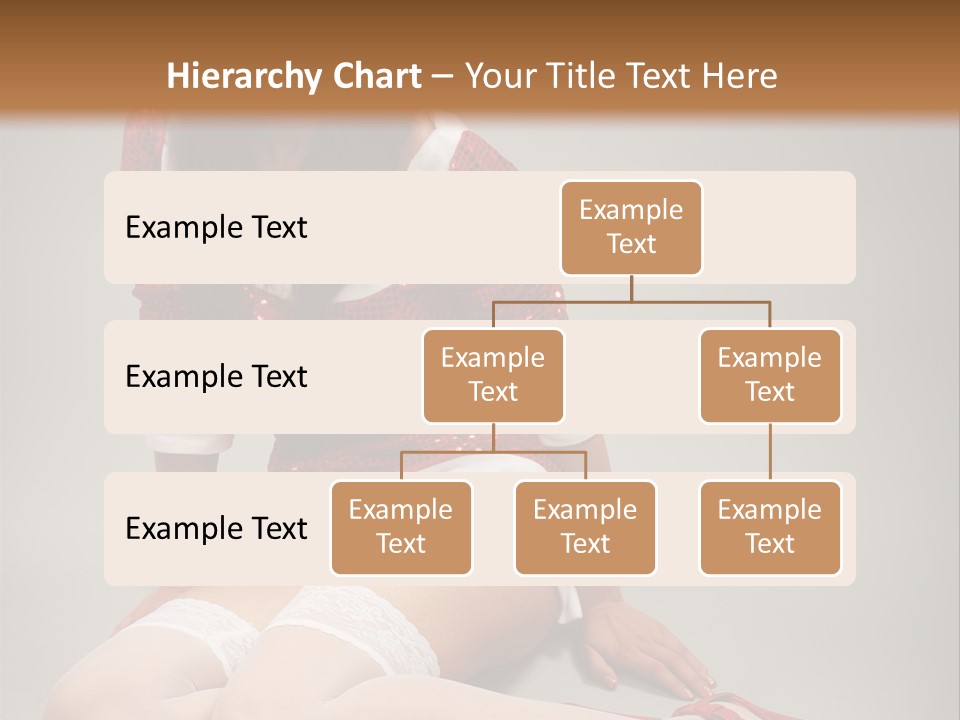 Lady Santa Beautiful PowerPoint Template