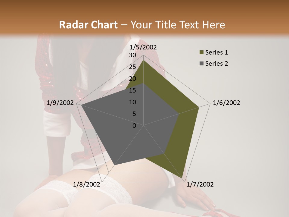 Lady Santa Beautiful PowerPoint Template