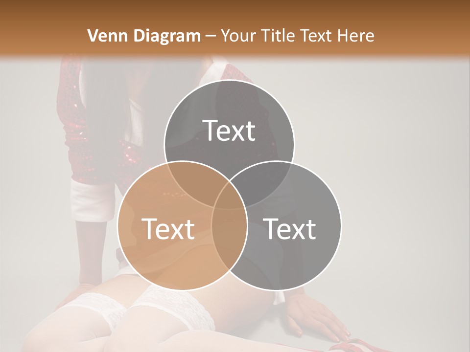 Lady Santa Beautiful PowerPoint Template