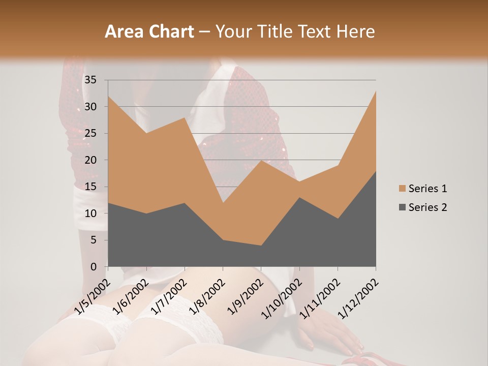 Lady Santa Beautiful PowerPoint Template