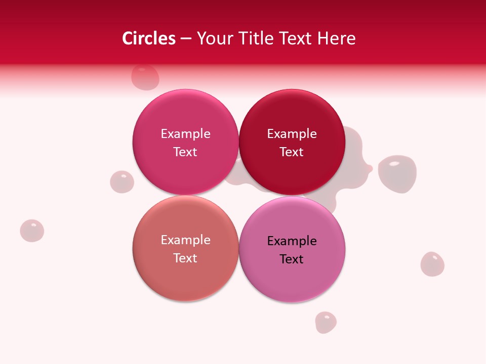 Puddle Blood Blob PowerPoint Template