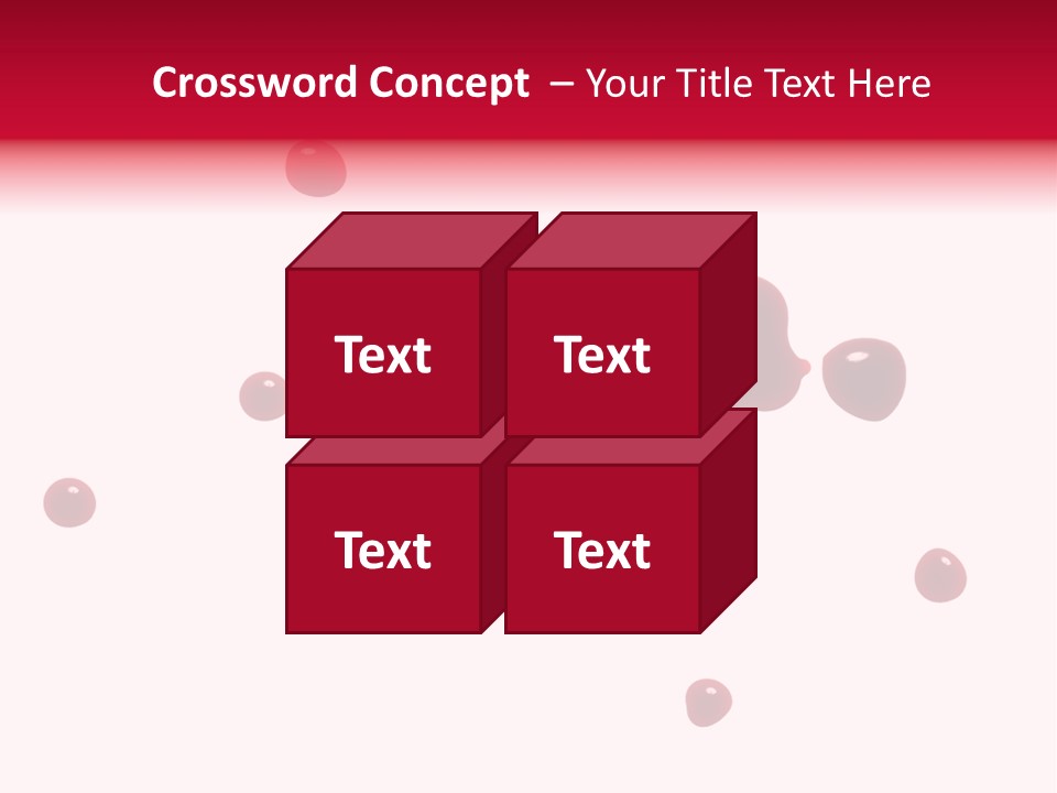 Puddle Blood Blob PowerPoint Template