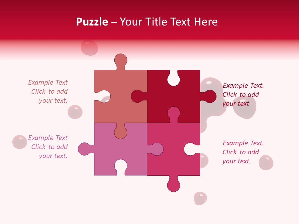 Puddle Blood Blob PowerPoint Template