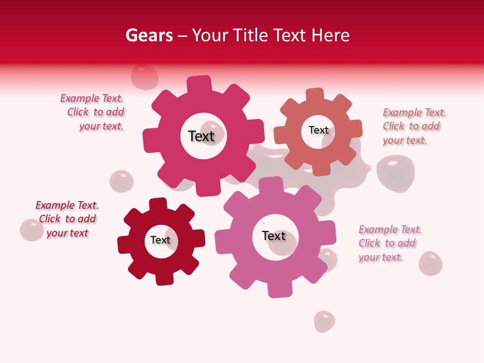 Puddle Blood Blob PowerPoint Template