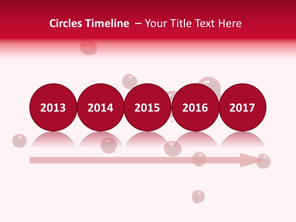 Puddle Blood Blob PowerPoint Template