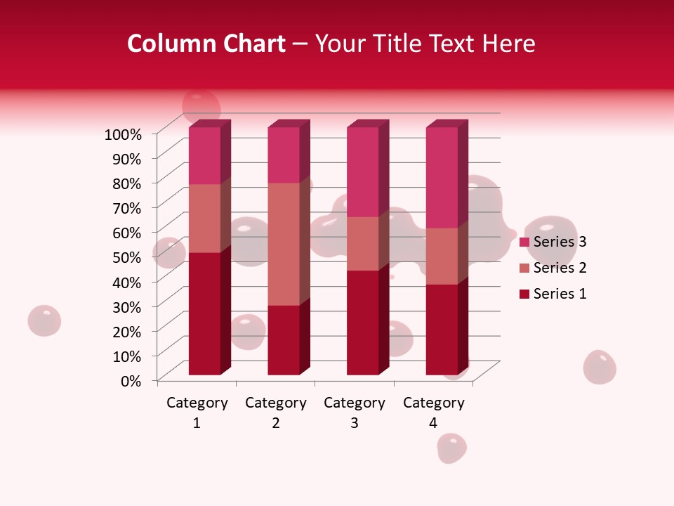 Puddle Blood Blob PowerPoint Template