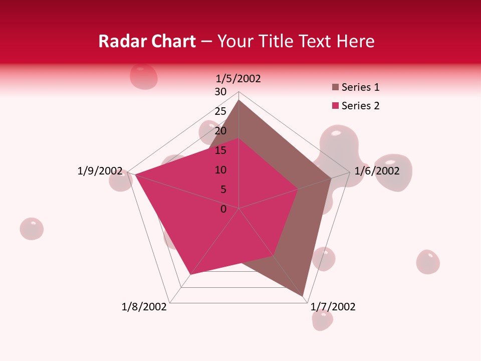Puddle Blood Blob PowerPoint Template
