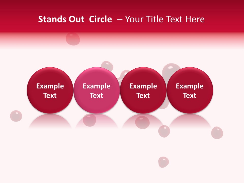 Puddle Blood Blob PowerPoint Template