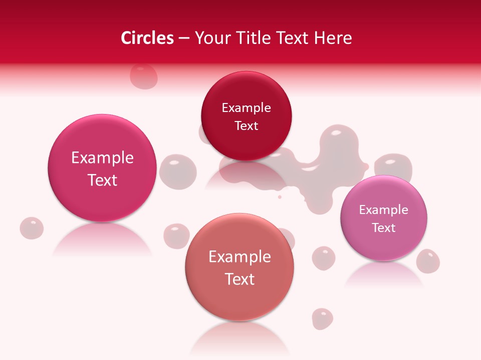 Puddle Blood Blob PowerPoint Template