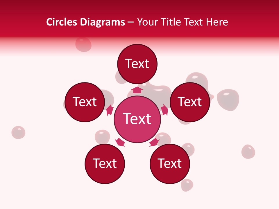 Puddle Blood Blob PowerPoint Template