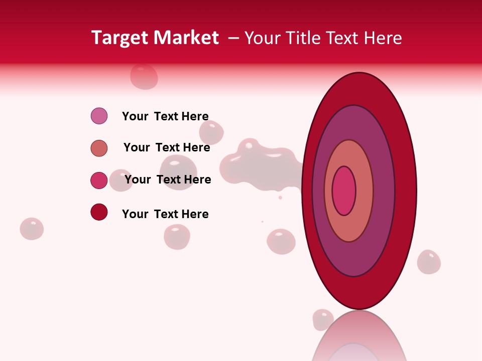 Puddle Blood Blob PowerPoint Template