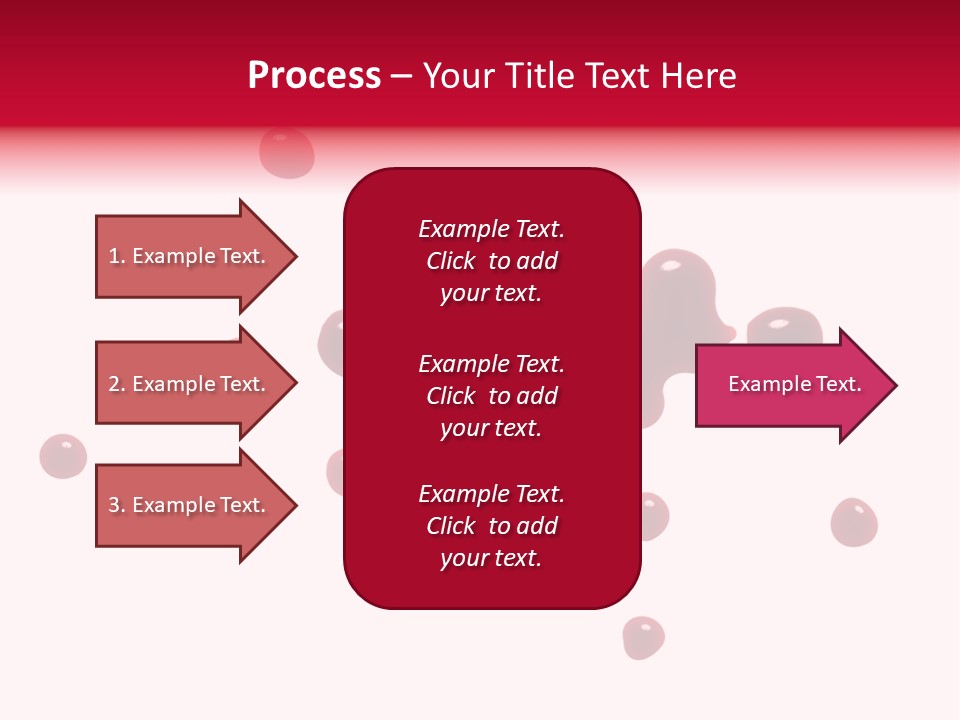 Puddle Blood Blob PowerPoint Template