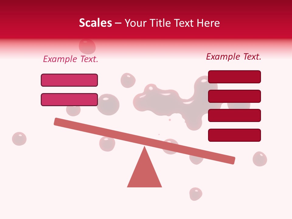 Puddle Blood Blob PowerPoint Template