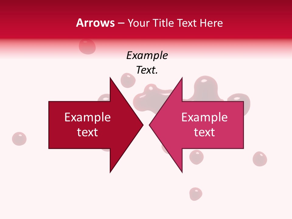 Puddle Blood Blob PowerPoint Template