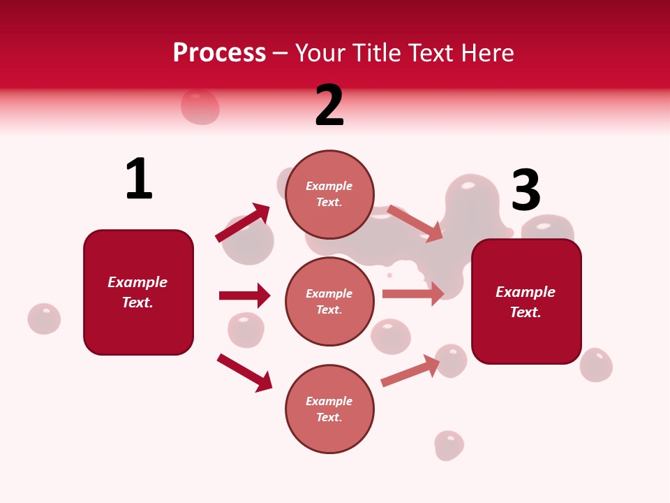 Puddle Blood Blob PowerPoint Template