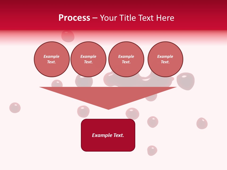 Puddle Blood Blob PowerPoint Template