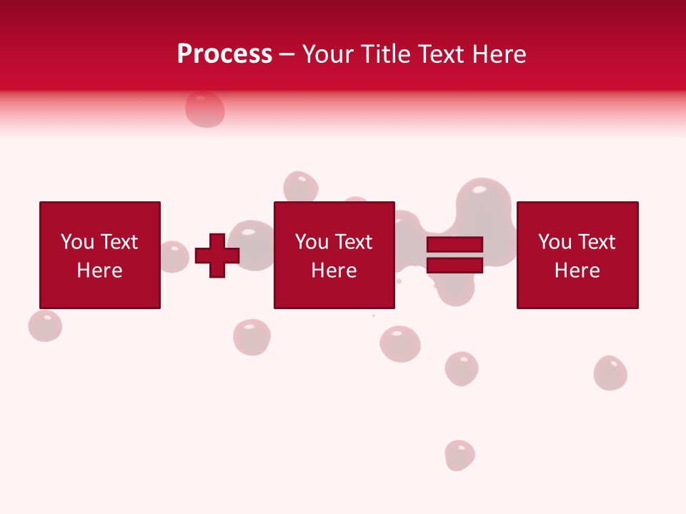 Puddle Blood Blob PowerPoint Template