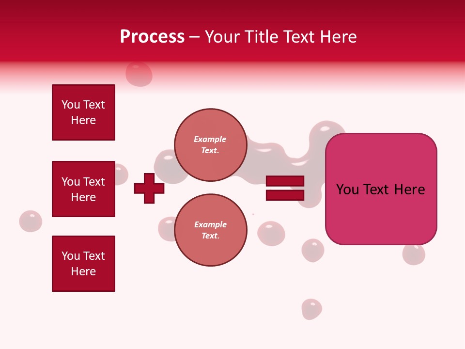 Puddle Blood Blob PowerPoint Template
