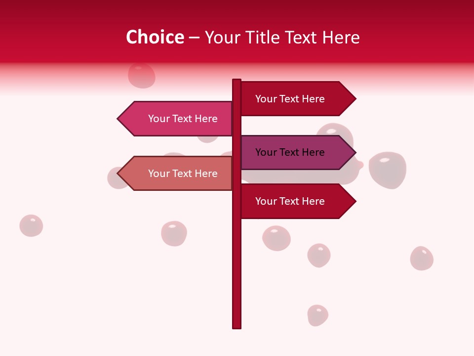 Puddle Blood Blob PowerPoint Template