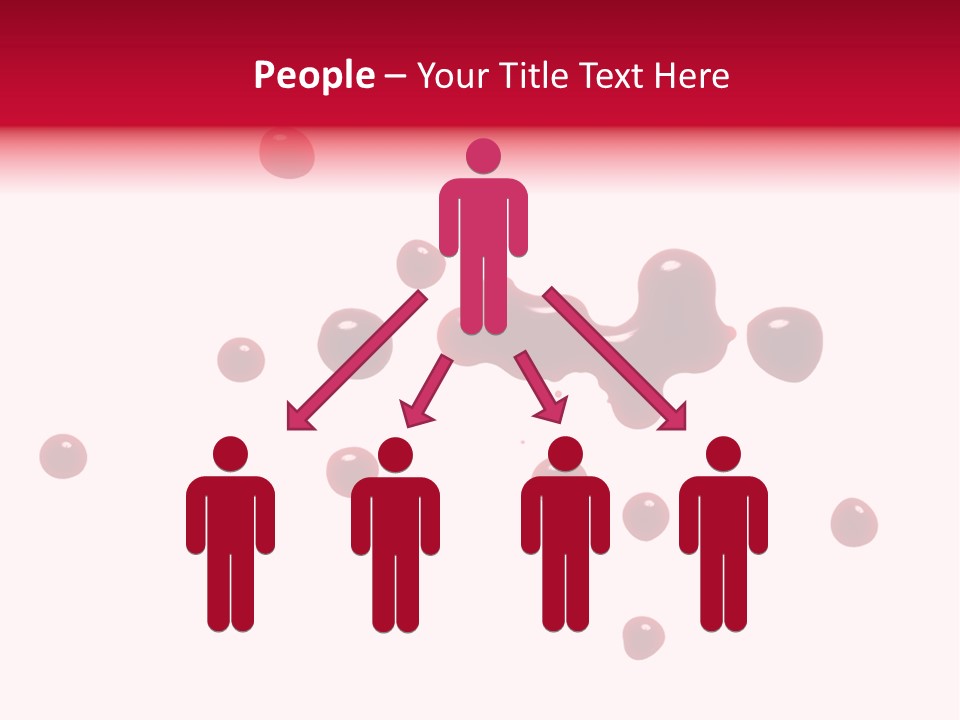 Puddle Blood Blob PowerPoint Template
