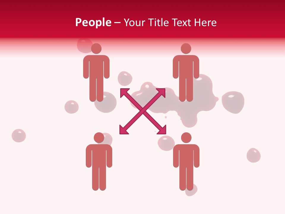 Puddle Blood Blob PowerPoint Template