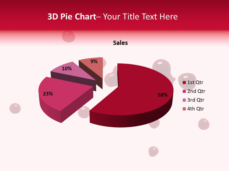 Puddle Blood Blob PowerPoint Template