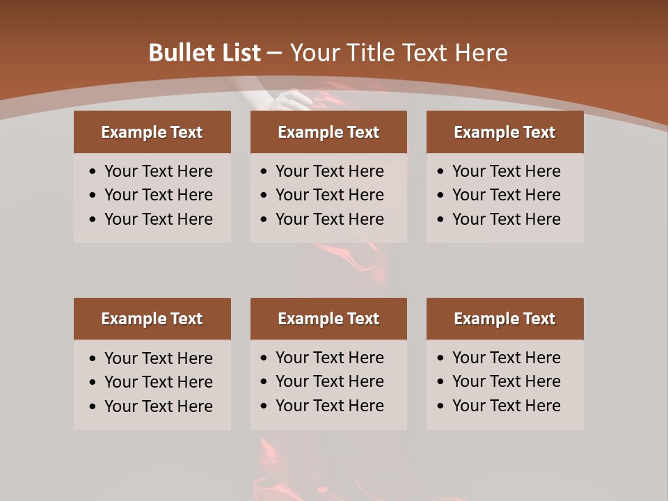 Party Christmas Healthy PowerPoint Template