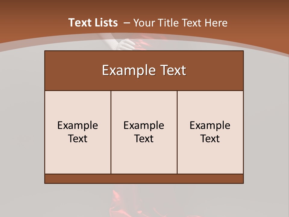 Party Christmas Healthy PowerPoint Template