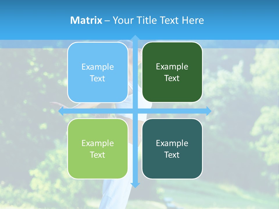 Healthy Woman Health PowerPoint Template