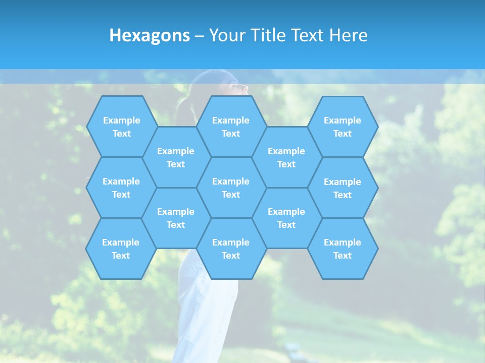 Healthy Woman Health PowerPoint Template