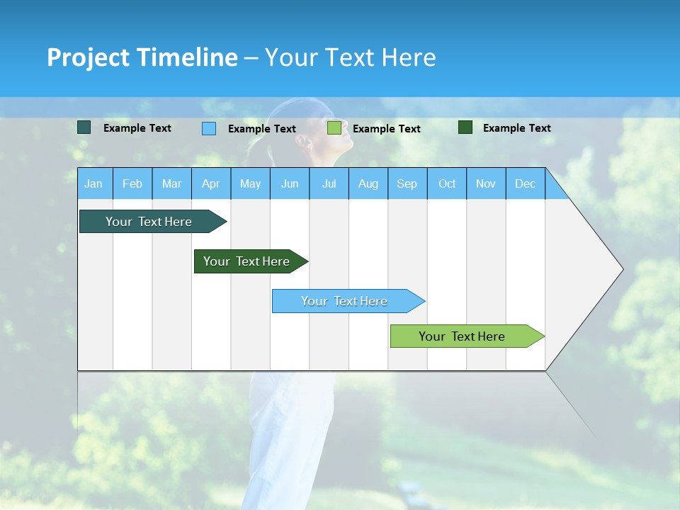 Healthy Woman Health PowerPoint Template
