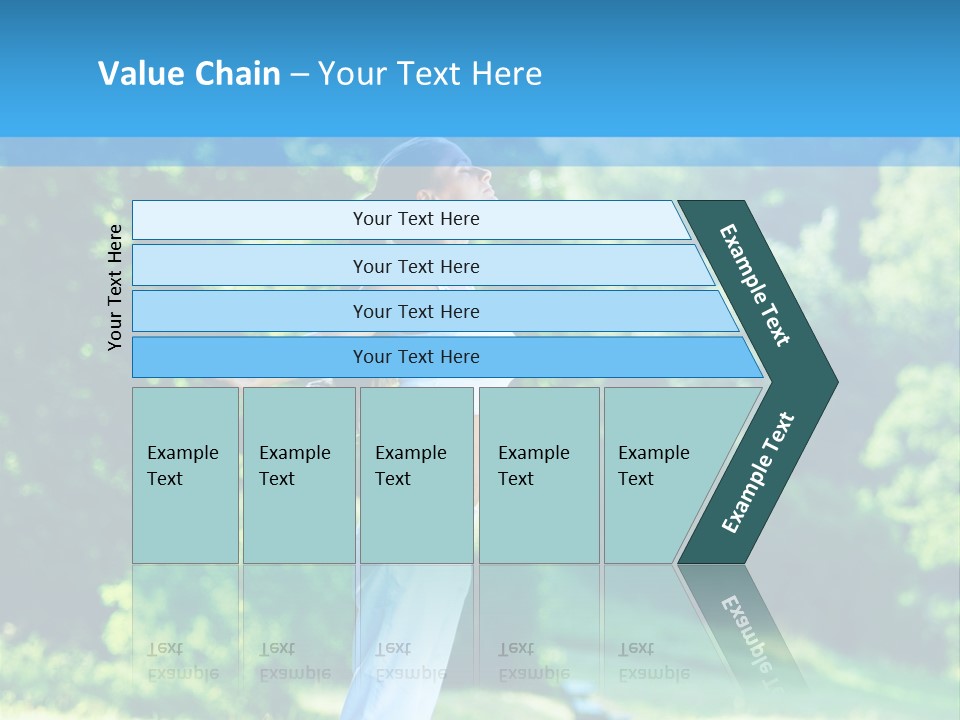 Healthy Woman Health PowerPoint Template