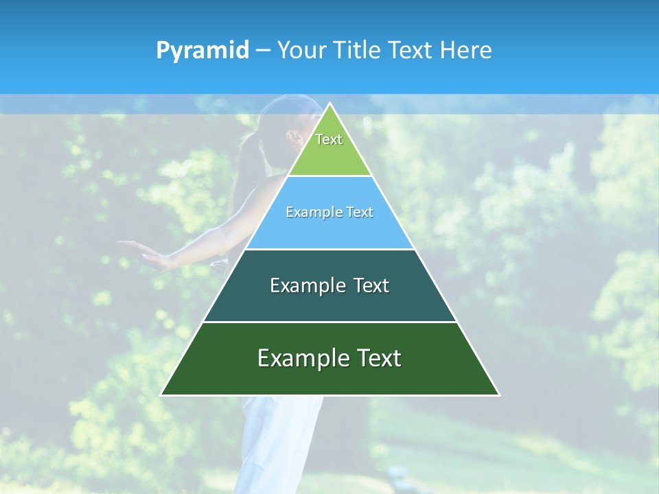 Healthy Woman Health PowerPoint Template