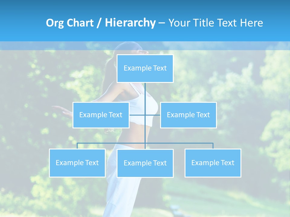 Healthy Woman Health PowerPoint Template