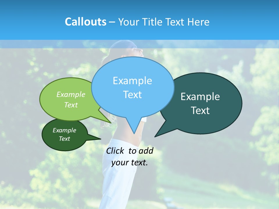 Healthy Woman Health PowerPoint Template