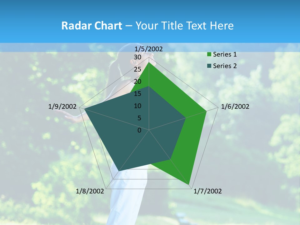 Healthy Woman Health PowerPoint Template