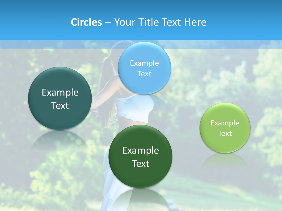 Healthy Woman Health PowerPoint Template
