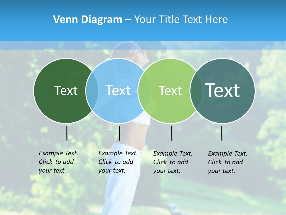 Healthy Woman Health PowerPoint Template