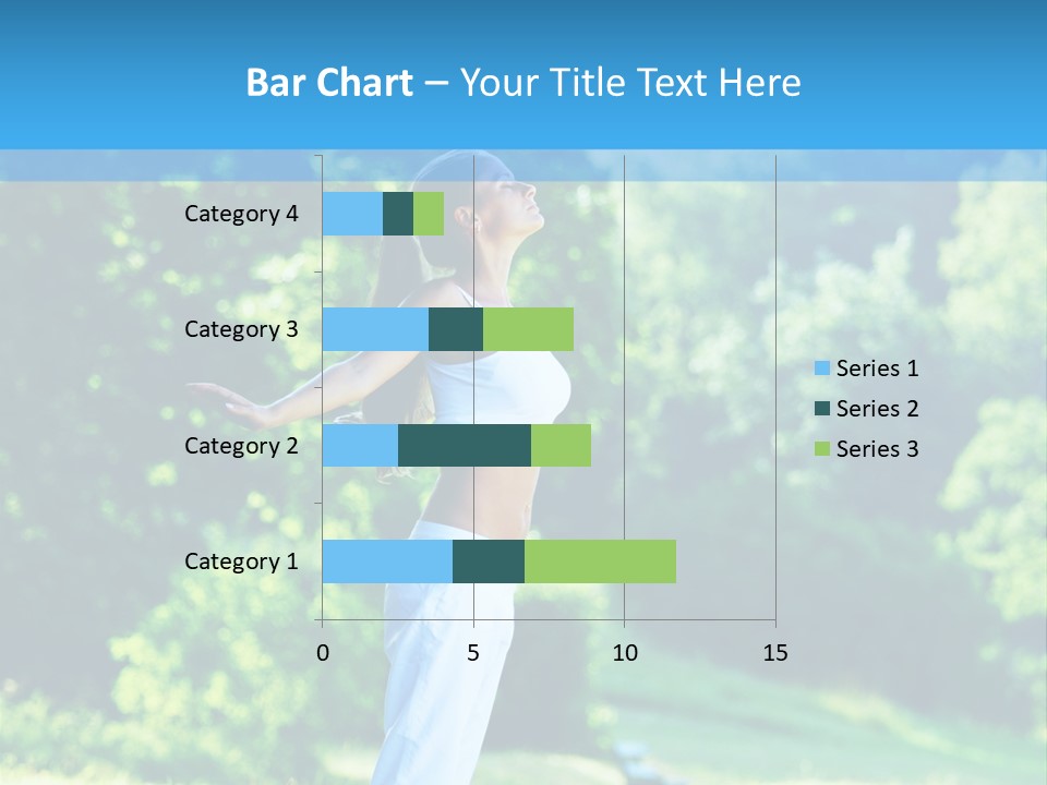 Healthy Woman Health PowerPoint Template