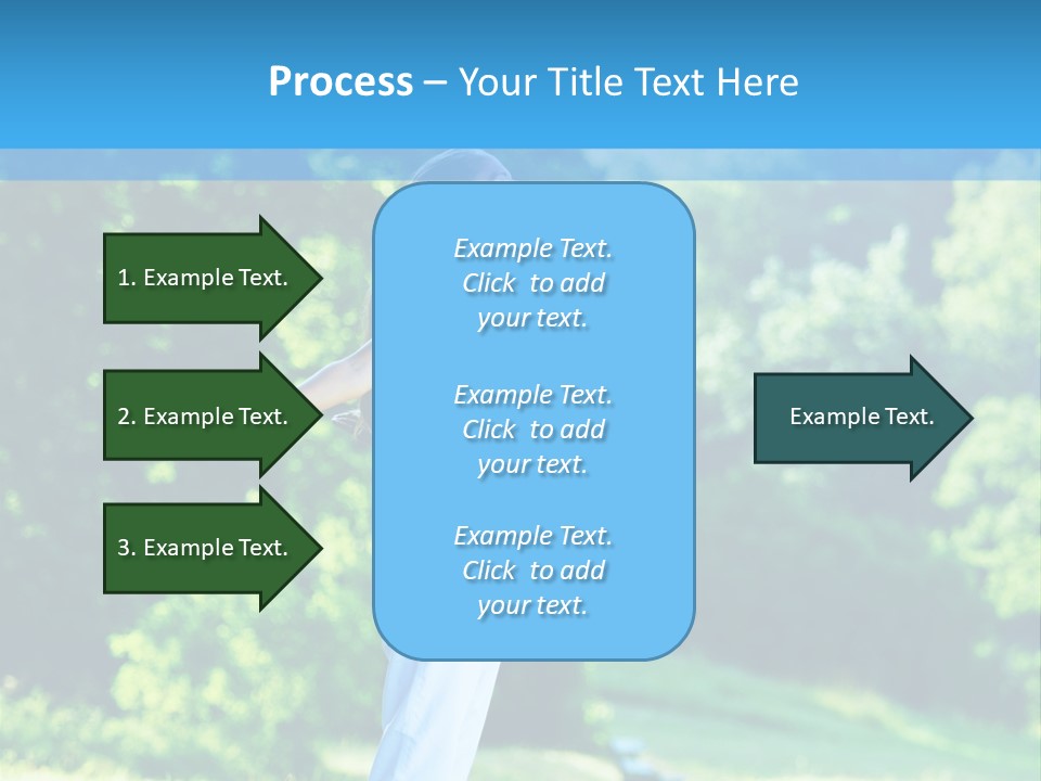 Healthy Woman Health PowerPoint Template