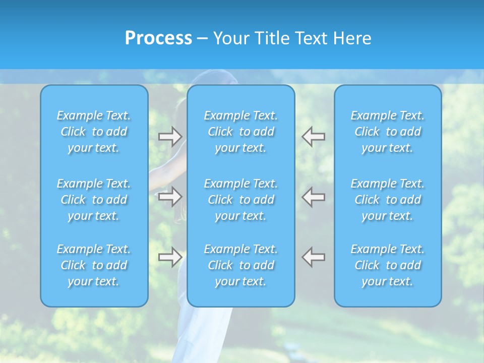 Healthy Woman Health PowerPoint Template