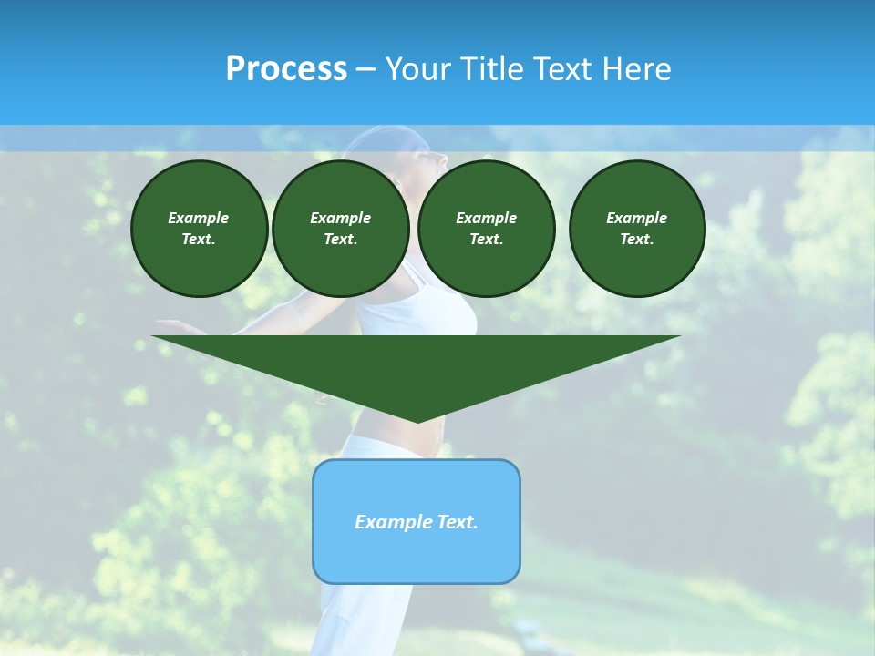 Healthy Woman Health PowerPoint Template