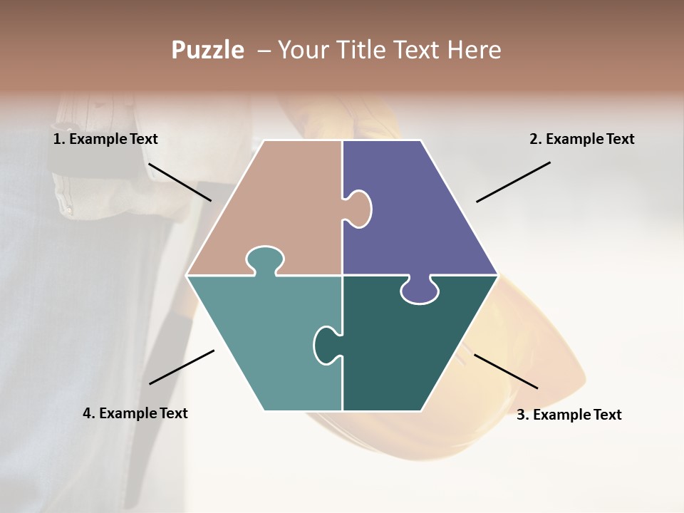 Human Helmet Jeans PowerPoint Template