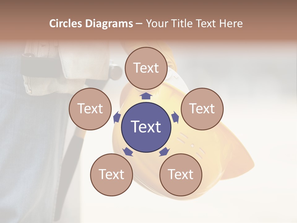 Human Helmet Jeans PowerPoint Template