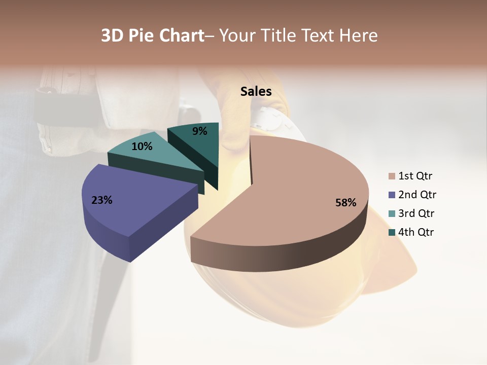 Human Helmet Jeans PowerPoint Template