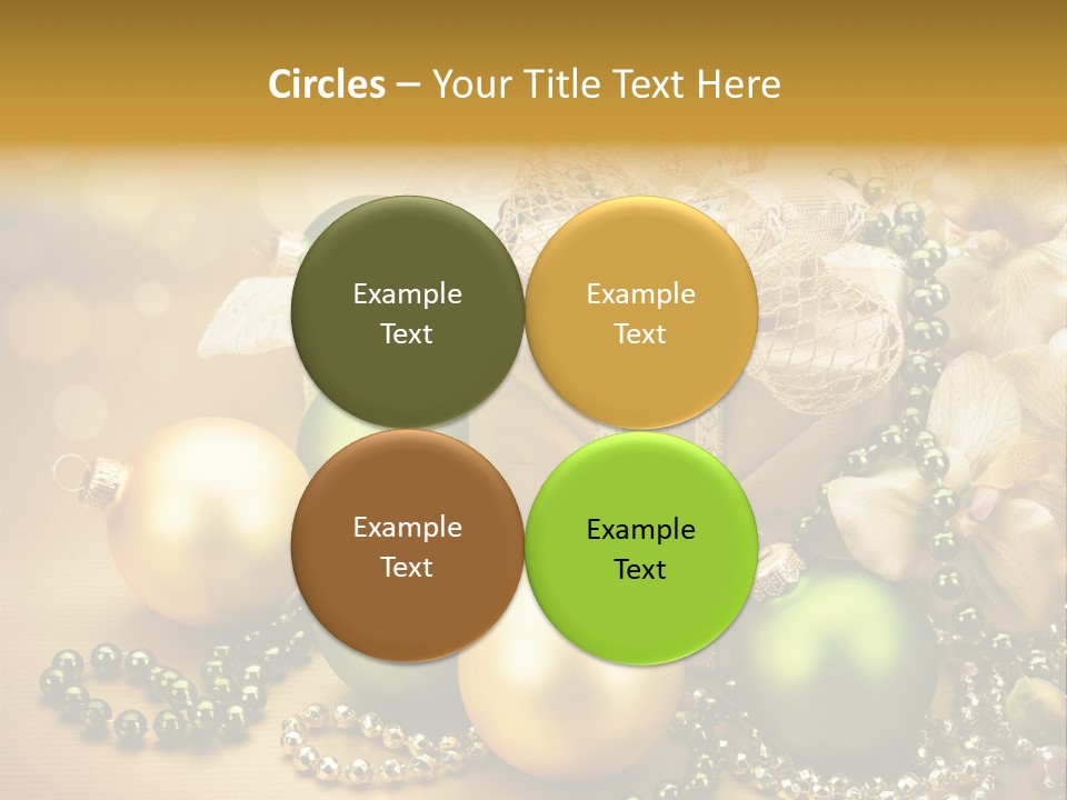 Magic Year Yellow PowerPoint Template