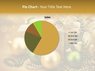 Magic Year Yellow PowerPoint Template