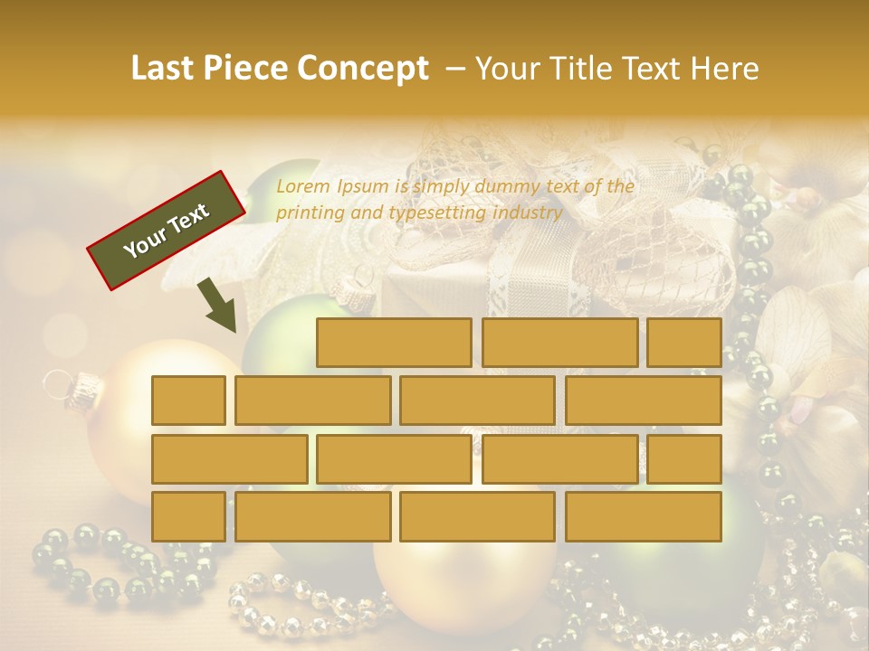Magic Year Yellow PowerPoint Template